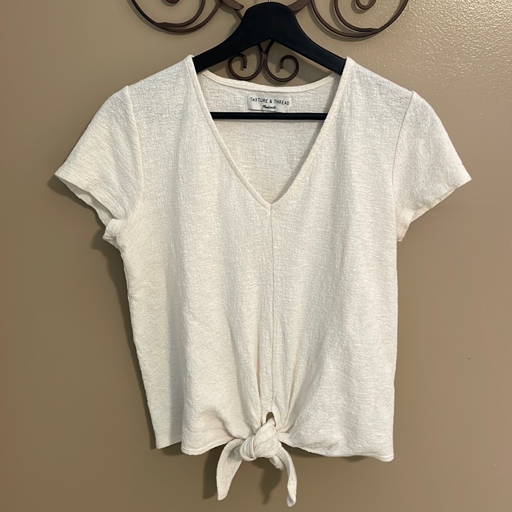 Madewell Texture and Thread Top